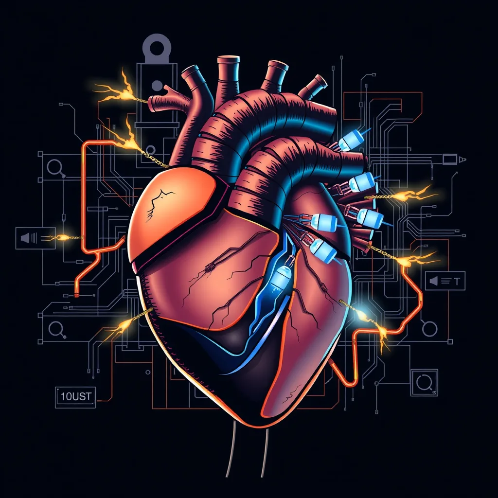 Electrician anatomical heart