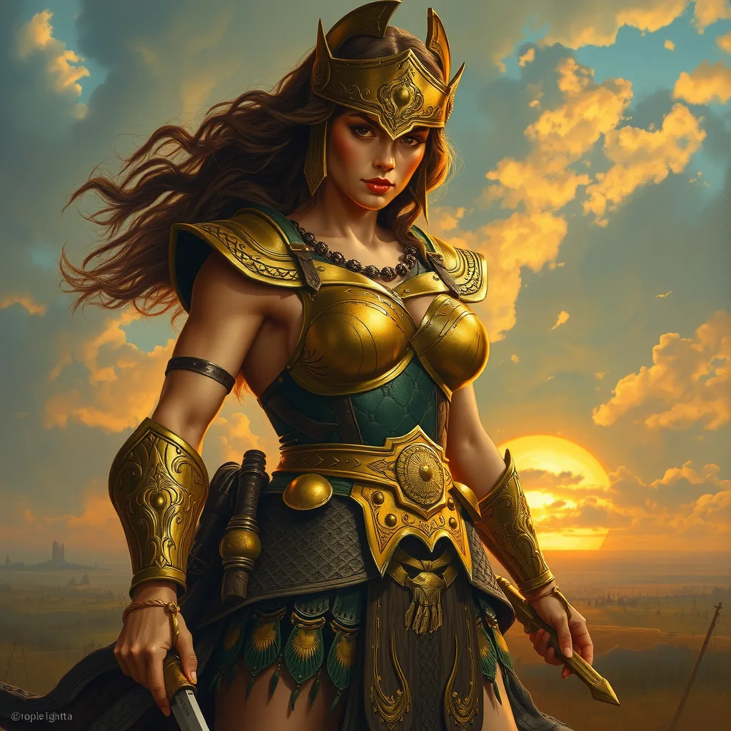 Amazon warrior queen
